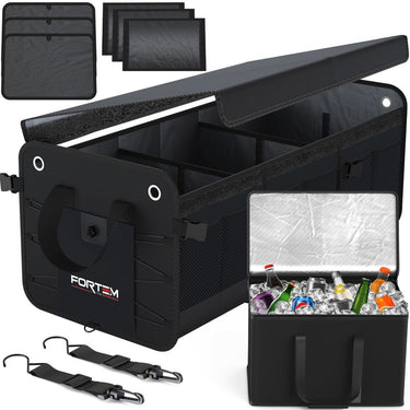 Premium Trunk Organizers Extra Large w/ Cooler Bag